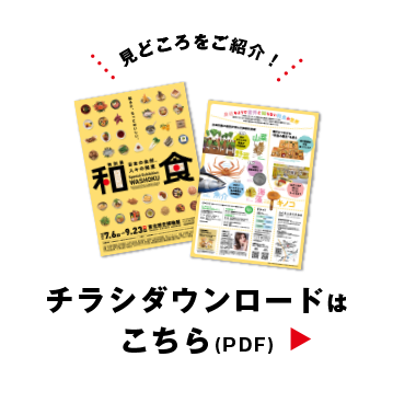 見どころをご紹介！チラシダウンロードはこちら(PDF)