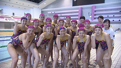 東北高校水泳部 女子 photo02