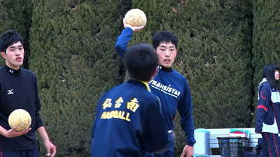仙台南高校ハンドボール部 男子 photo04