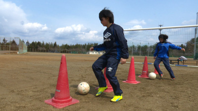 気仙沼西高校女子サッカー部 photo01