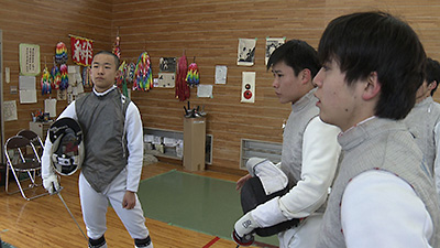 気仙沼高校フェンシング部 男子 photo02