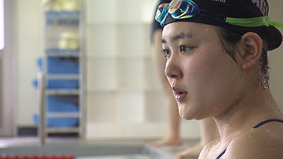 仙台二華高校 水泳部 女子 photo01