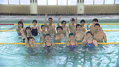 仙台二華高校 水泳部 女子 photo09
