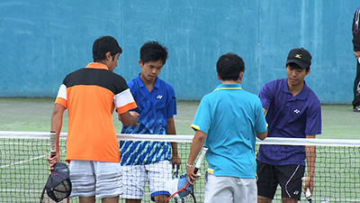 東北高校 ソフトテニス部 男子 photo02