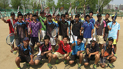 東北高校 ソフトテニス部 男子 photo09