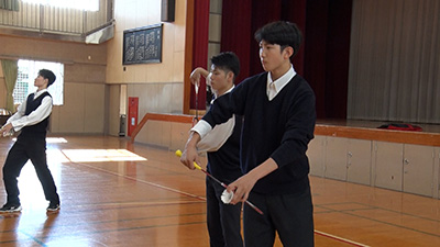 聖ウルスラ学院英智　男子バドミントン部